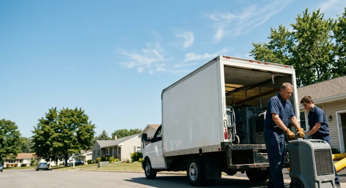 Water Damage Cleanup in Chicago Heights, IL near me
